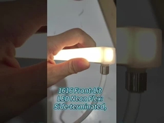 1616 Front-Lit LED Neon Flex: luce di precisione, durabilità senza pari.