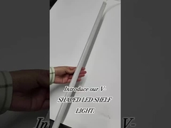 Luce da scaffale a forma di V