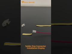 Collegamento senza saldatura a LED