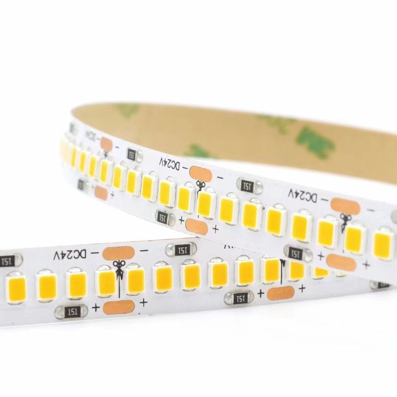 funzionamento doppio astuto leggero flessibile dell'acqua di 2 colori delle strisce 24V SMD2835 di volt LED di 3000K 4000K 6500K 12