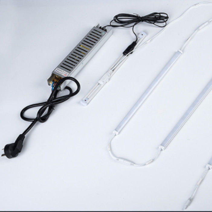 Adattatore bianco della luce di Grey Black Power System Connect della ferrovia della luce della pista del magnete 12V 24V LED