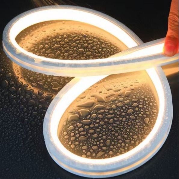 il silicone di piombo al neon delle luci 1212 RGBW 3000K 14.4W ha condotto l'accensione dell'illuminazione al neon bianca principale