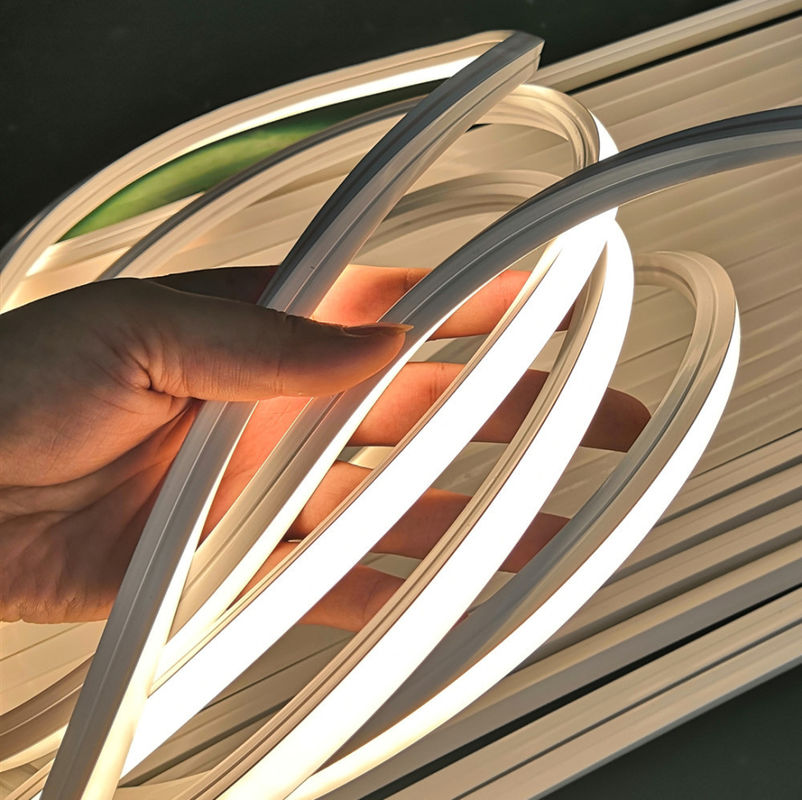 il silicone di piombo al neon delle luci 1212 RGBW 3000K 14.4W ha condotto l'accensione dell'illuminazione al neon bianca principale
