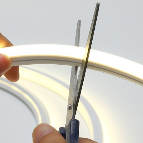 Luci al neon flessibili di striscia di CC 12V LED dell'unità della scorciatoia del silicone puro al neon LED della luce 9W 6X12MM