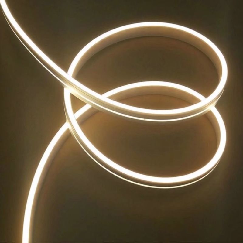 Tubi leggeri al neon pieghevoli 12MM liberi di abbagliamento regolabile 6MM LED per la decorazione interna