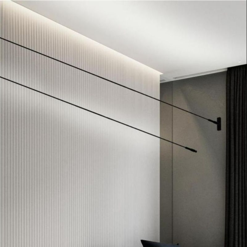lunghezza libera della luce lineare di profilo di 6W 8W che taglia la rondella diretta esile della parete per la mostra della pittura della galleria