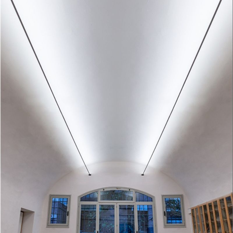la luce lineare dell'orizzonte di 12V 24V ha sospeso il LED che accende la striscia della PANNOCCHIA della rondella 2835 della parete del LED