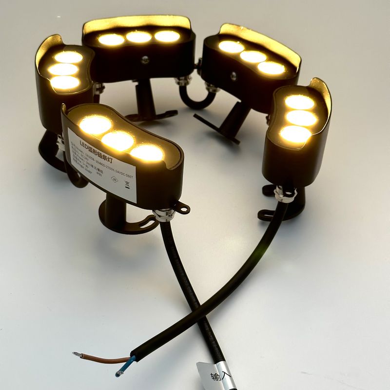 Colori la luce cambiante 24V collegabile 3 LED della rondella della parete del LED