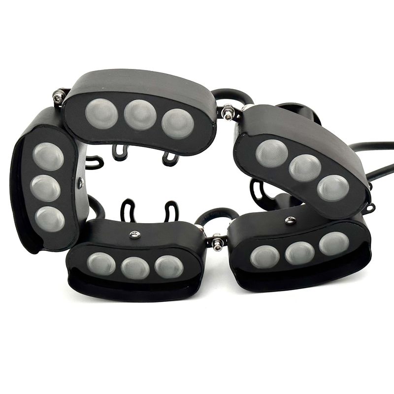 Rondella dell'interno della parete di controllo 24V 24W Dmx LED dell'angolo RGBW