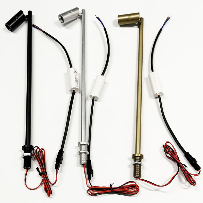 Contenitore per esposizione regolabile dei gioielli 1W di altezza leggera dei gioielli di CC 12V LED IL LED il contro piccolo Palo ha condotto l'illuminazione