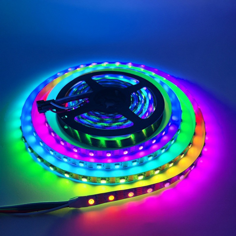 colori flessibili della luce di striscia di 6W 8W 10W 12W 12V LED multi SMD 5050 RGB 300 LED