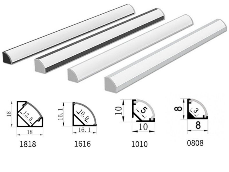 5W 8W 10W 12W 14.4W sotto lo scaffale LED che accende il tipo di V per lo scaffale della cucina