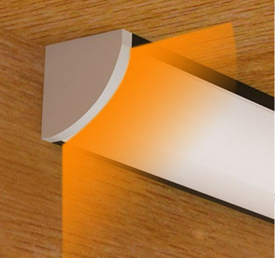 tipo luci di 16x16mm V del LED per degli scaffali di sotto dell'estrusione la luce di alluminio della banchina con magnetico