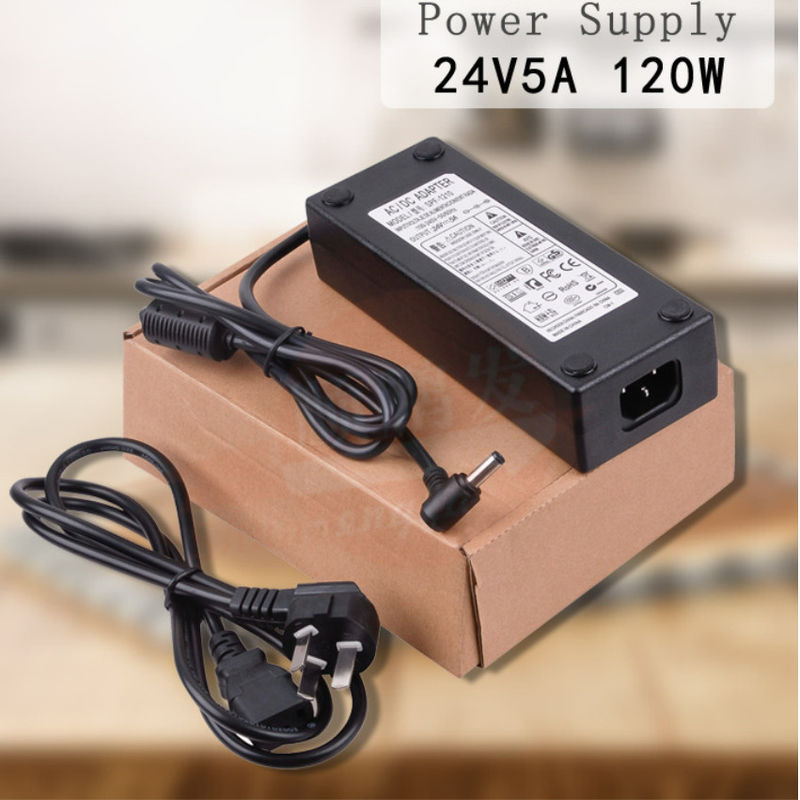 alimentazione elettrica nera dello scrittorio dell'alimentatore in CC dell'alimentazione elettrica del modulo di 5A LED 12V LED per le lampade fluorescenti del LED