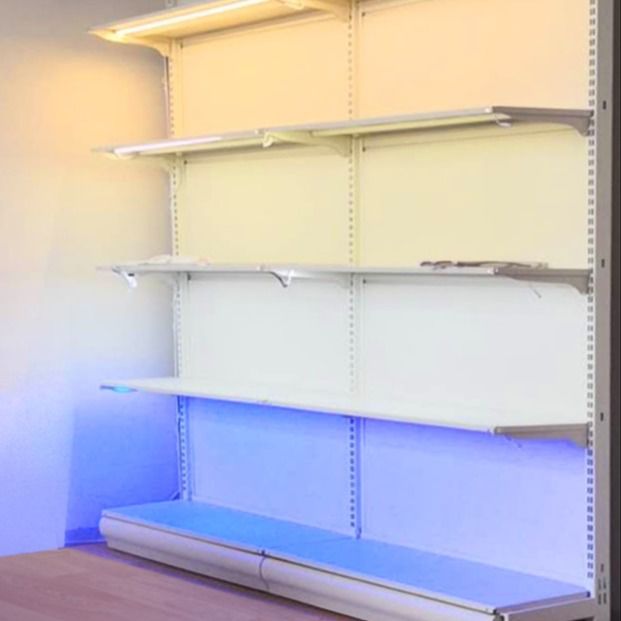 Luce bianca dello scaffale di Grey For LED del LED della pista della luce del nero ultra sottile della ferrovia