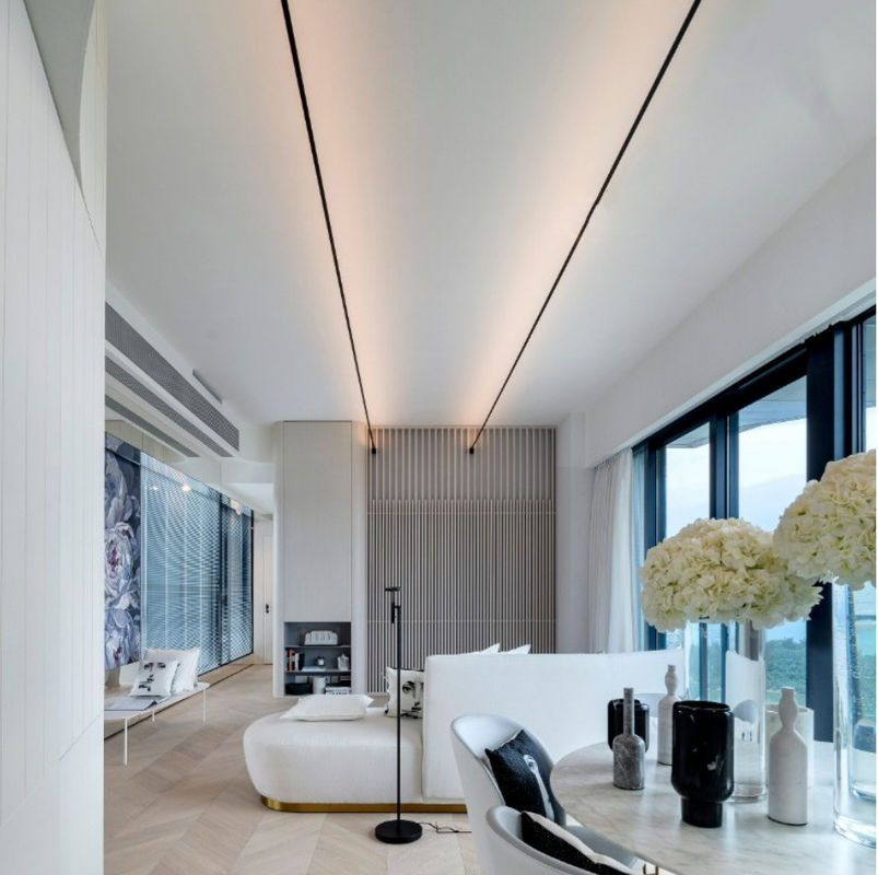 La luce lineare d'accensione dell'interno 14.4W 120° 4m dell'orizzonte 5m 6m 8m ha condotto la luce della corda della flessione
