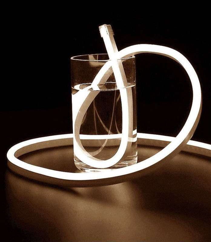 decorazione al neon della casa della luce di striscia del silicone di dimensione 12W LED di 120° 24V 1616 IP65 Buliding