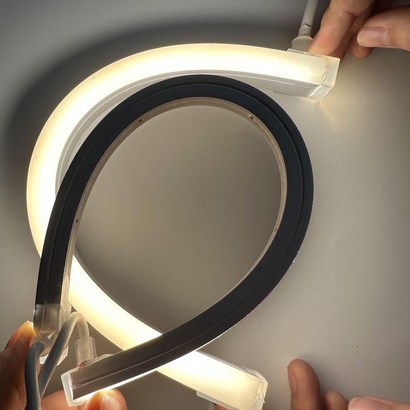Luce di striscia al neon del silicone del LED 2700K - 6000K/RGBW/DMX512 24V 1010 luce al neon 1212 16116