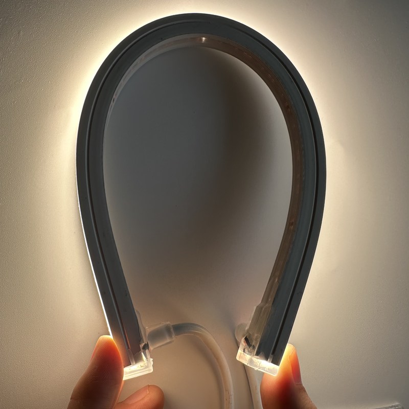 Bande al neon molli 12V/24V di CC 120LEDs/M For Indoor/luce di neon all'aperto del silicone 24V del LED