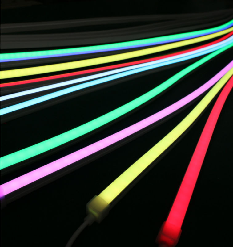 Piegamento all'aperto dell'interno della cima/lato di applicazione della striscia della luce di neon da 120 gradi LED