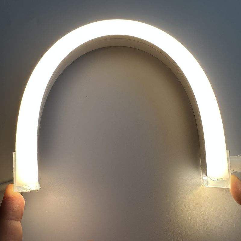 Luce al neon 12V della striscia LED del silicone IP65/luce lineare flessibile di 24V RGBW DMX512 12W